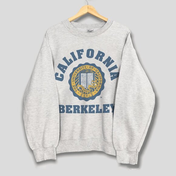 Vintage University of California Berkeley Sweatshirt, Retro UC Berkeley Shirt - Picture 1 of 2